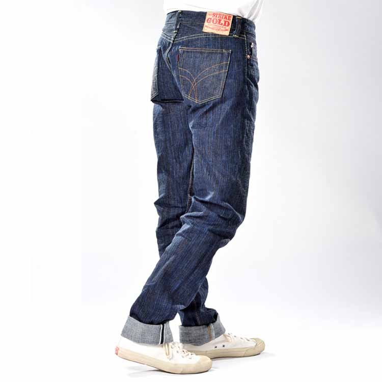 SG8104ۥȥ饤 ӡ꡼  16oz   ӥå ǥ˥ 5P 쥮顼 ơѡ SG8104 / The Strike Gold Shower Slabby Series Right-Twill 16oz Shower Slubby Selvedge Denim 5P Jeans Regular Tapered