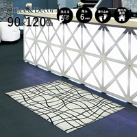 �ڼ��������۸��إޥåȡ����ե����ѥޥå� Office & Decor Linie / �꡼�˥� 90��120cm