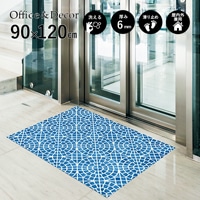 �ڼ��������۸��إޥåȡ����ե����ѥޥå� Office & Decor Aqua / ������ 90��120cm