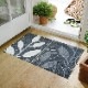 ���إޥå� �̲��������� Nordic Leaf grey 50��80cm