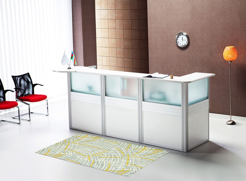 �ڼ��������۸��إޥåȡ����ե����ѥޥå� Office & Decor Grass Field / ���饹�ե������ 90��150cm