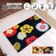 �ڼ��������۸��إޥå� Hannari (Black/Yellow) 50��75cm