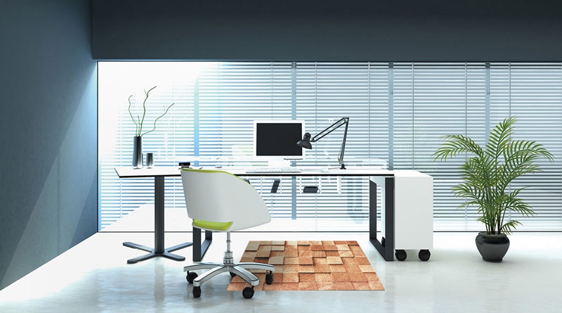 �ڼ��������۸��إޥåȡ����ե����ѥޥå� Office & Decor Block / �֥��å� 90��180cm