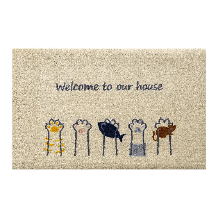 ���إޥå� �̲��������� Welcome to Our House ivory 50��80cm
