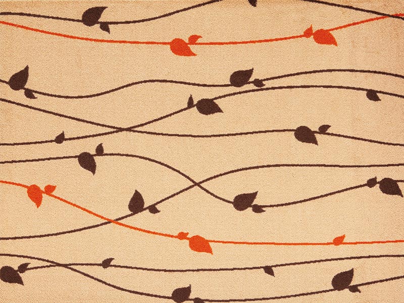 �ڼ��������۸��إޥåȡ����ե����ѥޥå� Office & Decor Brun / �֥�� 90��120cm