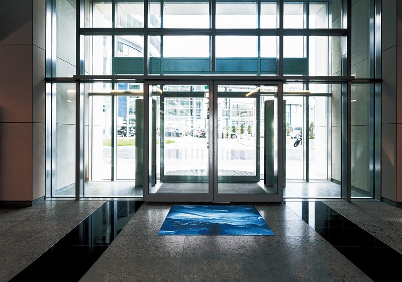 �ڼ��������۸��إޥåȡ����ե����ѥޥå� Office & Decor Blue Marble / �֥롼�ޡ��֥� 145��200cm