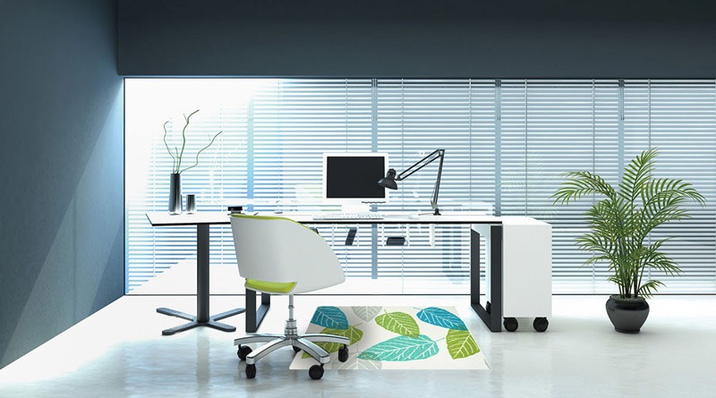 �ڼ��������۸��إޥåȡ����ե����ѥޥå� Office & Decor Gepresste / ���ץ쥹�� 90��180cm