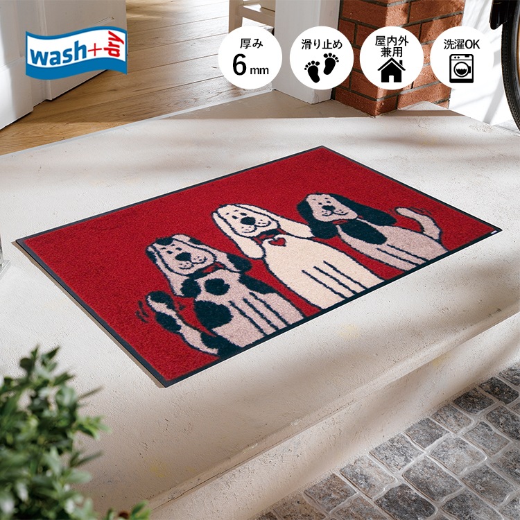 ���إޥå� wash+dry(�����å��� ����� �ɥ饤) Three Dogs 50��75cm