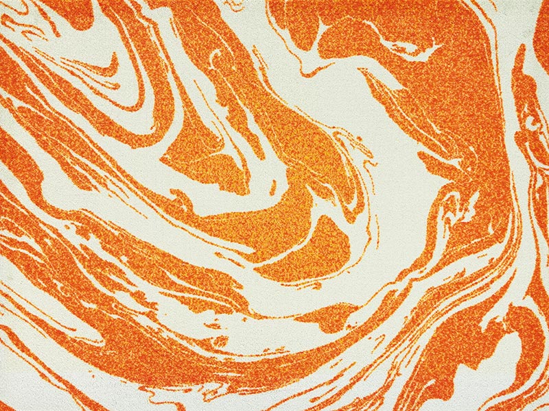 �ڼ��������۸��إޥåȡ����ե����ѥޥå� Office & Decor Orange marble / ����󥸥ޡ��֥� 145��200cm