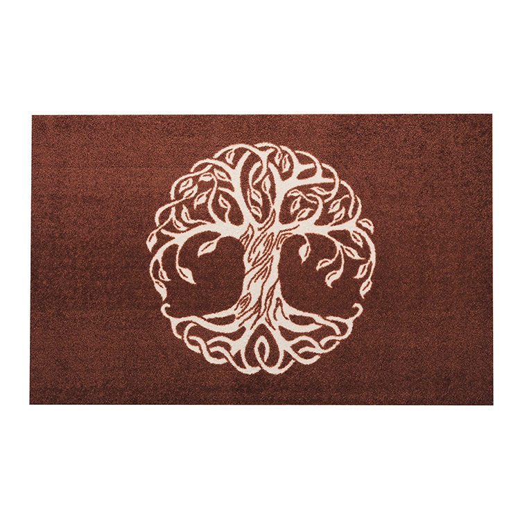 إޥå wash+dry(å  ɥ饤) Tree of Life Reddish Brown 75120cm