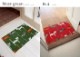 �ڼ��������۸��إޥå� KISSA (Moss green/Red) 50��75cm