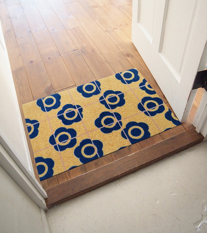 �ڼ��������۸��إޥå� Kukka (Blue/Yellow) 50��75cm