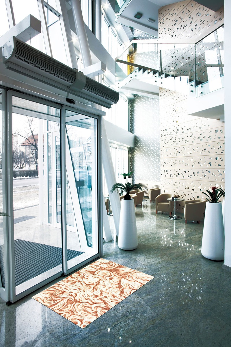 �ڼ��������۸��إޥåȡ����ե����ѥޥå� Office & Decor Swell / �������� 145��200cm