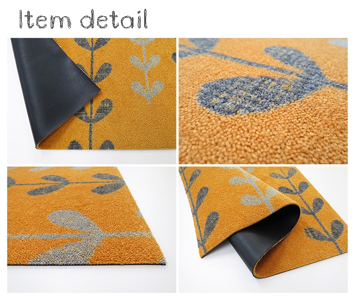 �ڼ��������۸��إޥå� Natural Leaf (����/�褳) 50��75cm