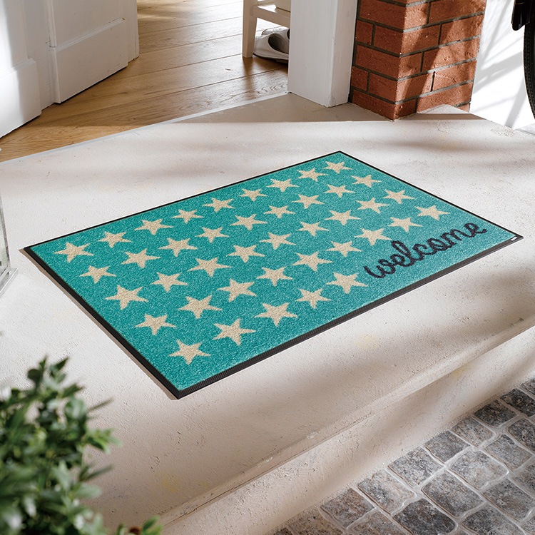 ���إޥå� wash+dry(�����å��� ����� �ɥ饤) Welcome Stars / Willkommen Sterne 50��75cm