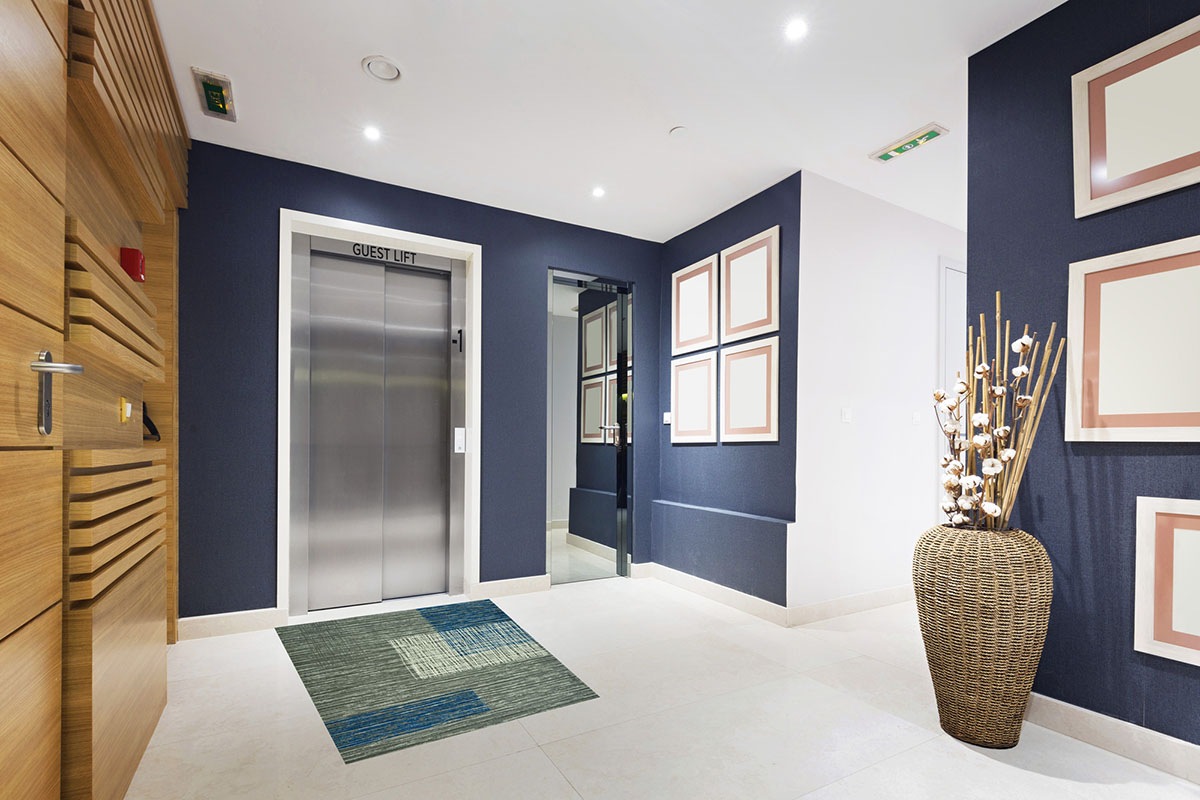 �ڼ��������۸��إޥåȡ����ե����ѥޥå� Office & Decor Noise / �Υ��� 90��120cm