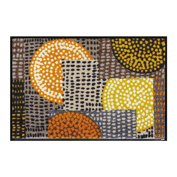 ���إޥå� wash+dry(�����å��� ����� �ɥ饤) Ethno Pop orange 50��75cm