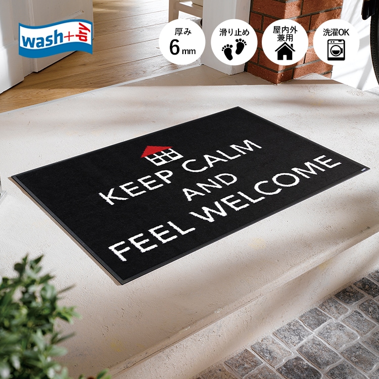 ���إޥå� wash+dry(�����å��� ����� �ɥ饤) Keep Calm 50��75cm