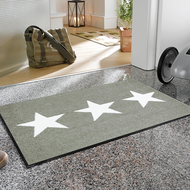 ���إޥå� wash+dry(�����å��� ����� �ɥ饤) Stars grey / Stars sand 50��75cm