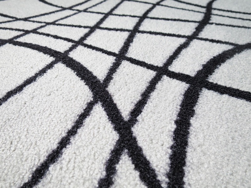 �ڼ��������۸��إޥåȡ����ե����ѥޥå� Office & Decor Linie / �꡼�˥� 145��200cm