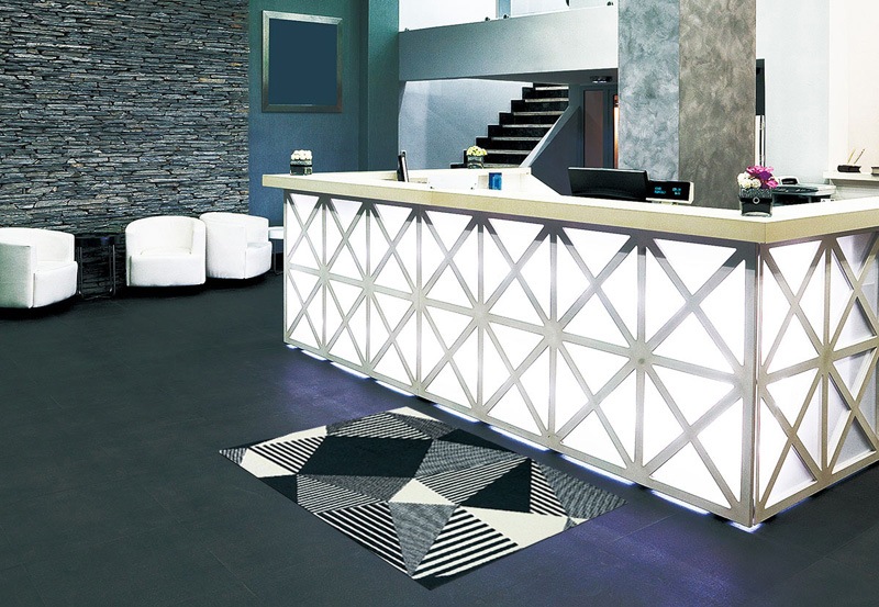 �ڼ��������۸��إޥåȡ����ե����ѥޥå� Office & Decor Stripes / ���ȥ饤�ץ� 145��200cm