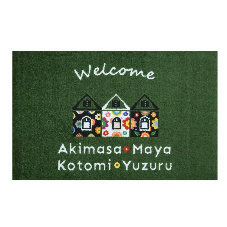 kanvas�ڼ��������ۥ��ꥸ�ʥ�̾���츼�إޥå� Welcome House 50��80cm