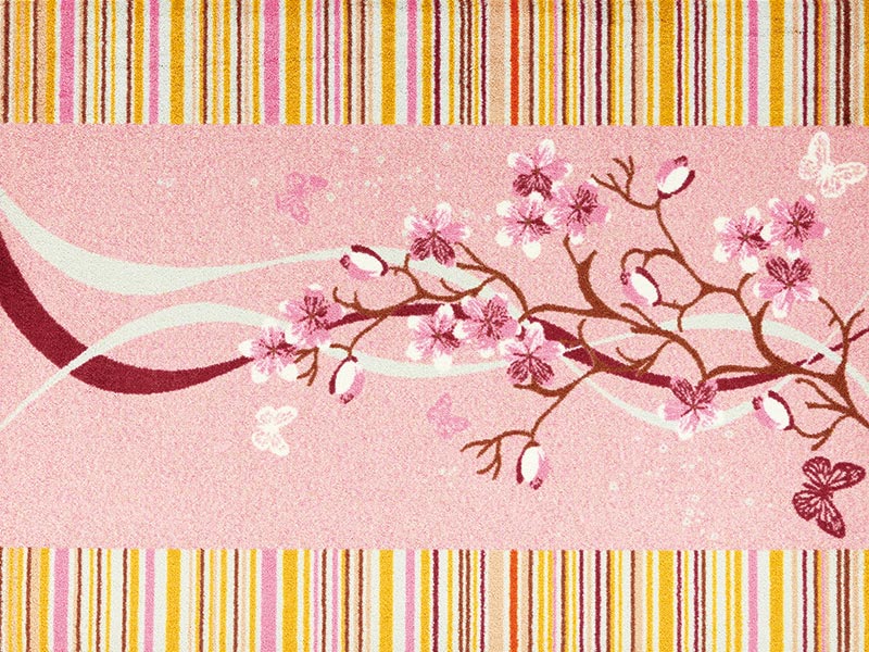 �ڼ��������۸��إޥåȡ����ե����ѥޥå� Office & Decor Cherry Road / �����꡼������ 120��160cm