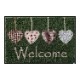 ���إޥå� wash+dry(�����å��� ����� �ɥ饤) Cottage Hearts moss green 50��75cm