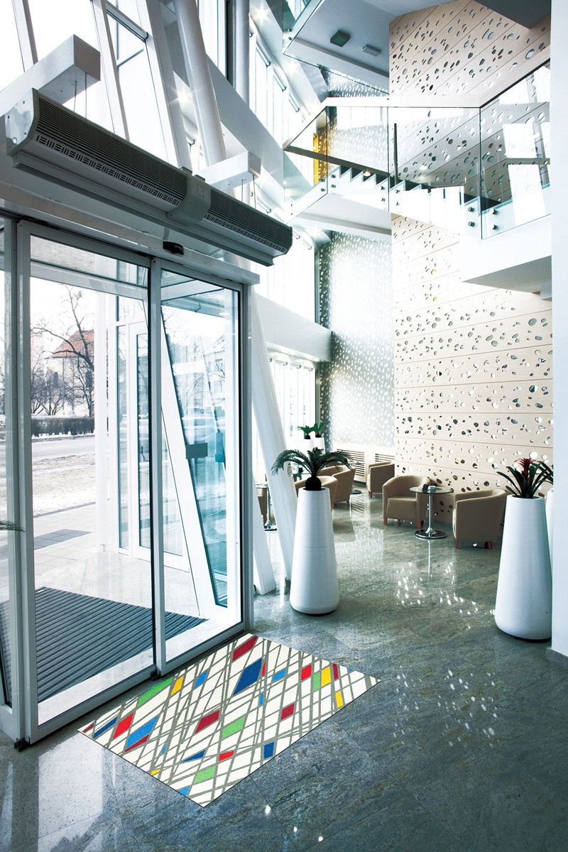 �ڼ��������۸��إޥåȡ����ե����ѥޥå� Office & Decor Bird's eye / �С������� 145��200cm