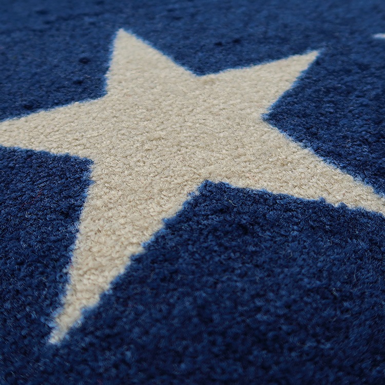 ���إޥå� wash+dry(�����å��� ����� �ɥ饤) Stars navy 50��75cm