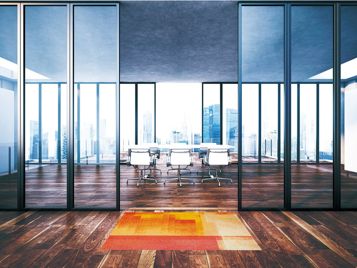 �ڼ��������۸��إޥåȡ����ե����ѥޥå� Office & Decor  Sunset_���󥻥å� 75��90cm