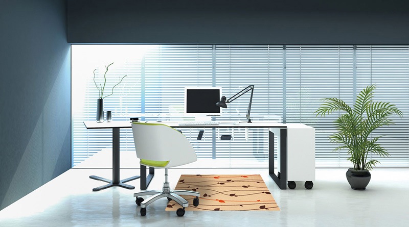 �ڼ��������۸��إޥåȡ����ե����ѥޥå� Office & Decor Brun / �֥�� 120��160cm
