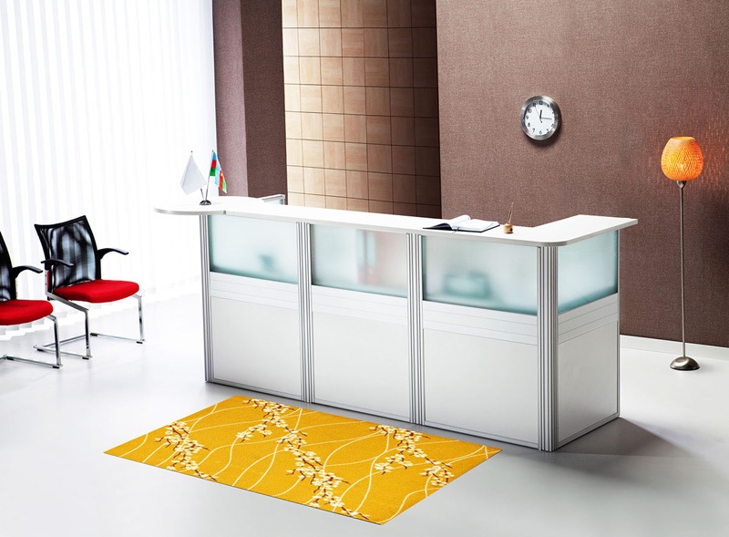 �ڼ��������۸��إޥåȡ����ե����ѥޥå� Office & Decor SAKURAGAWA / ���� 145��200cm