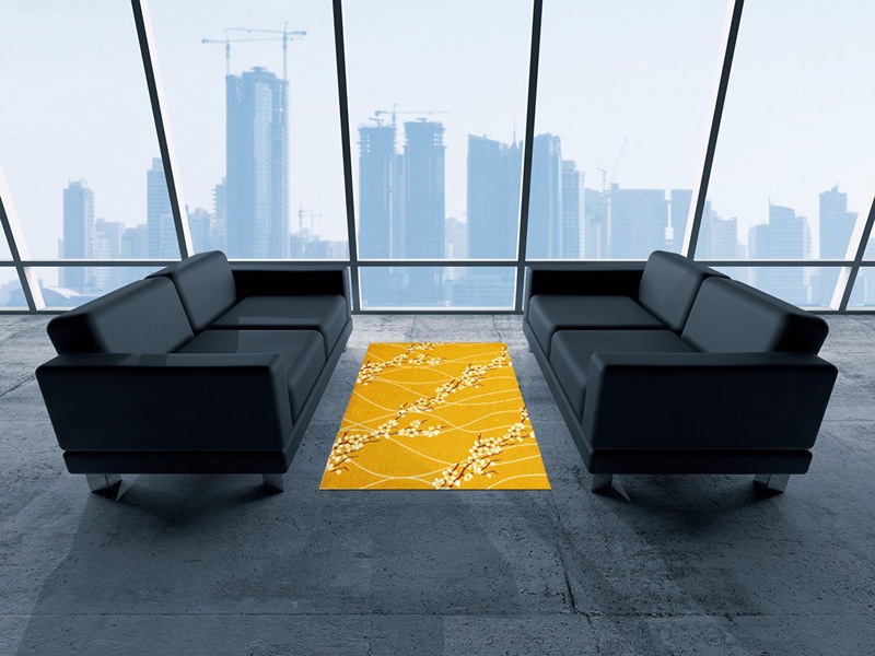 �ڼ��������۸��إޥåȡ����ե����ѥޥå� Office & Decor SAKURAGAWA / ���� 145��200cm