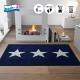 ���إޥå� wash+dry(�����å��� ����� �ɥ饤) Stars navy 75��120cm