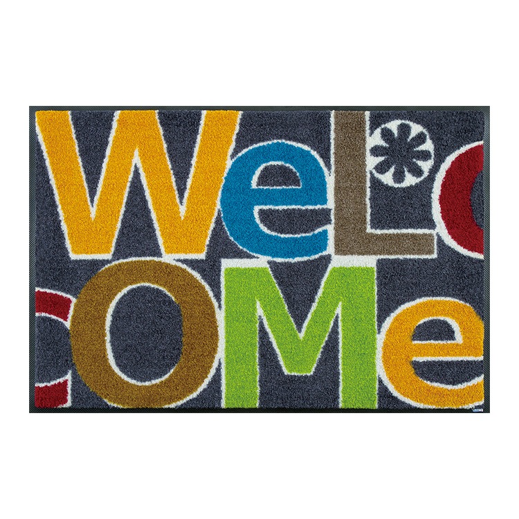 ���إޥå� wash+dry(�����å��� ����� �ɥ饤) Welcome Letters 50��75cm