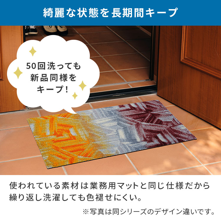 ���إޥå� wash+dry(�����å��� ����� �ɥ饤) Medley acqua / beige 75��120cm