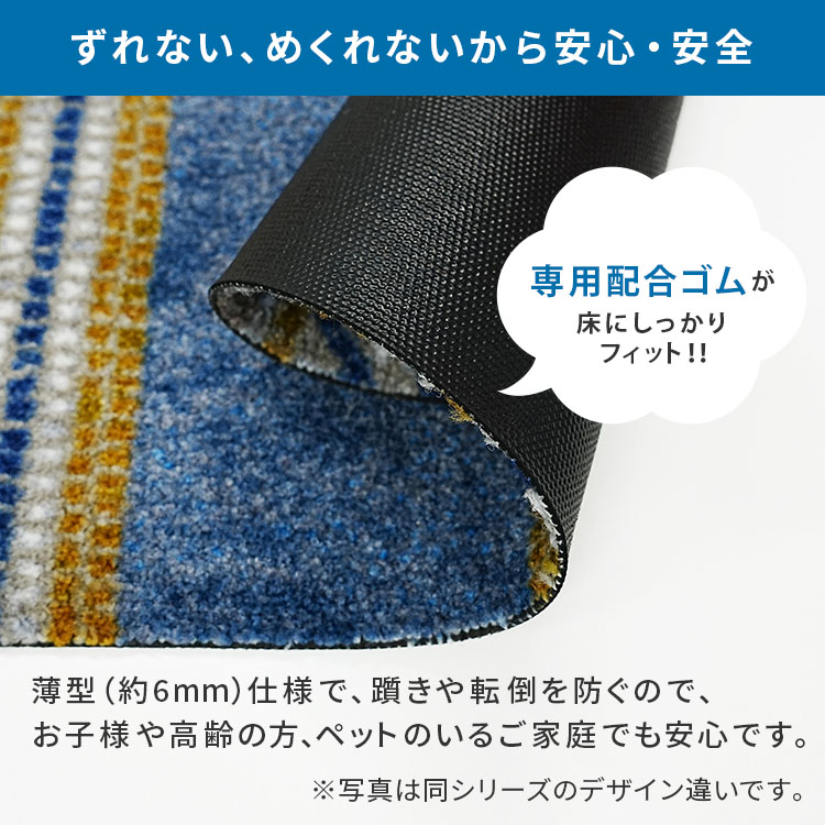 ���إޥå� wash+dry(�����å��� ����� �ɥ饤) Medley acqua / beige 75��120cm