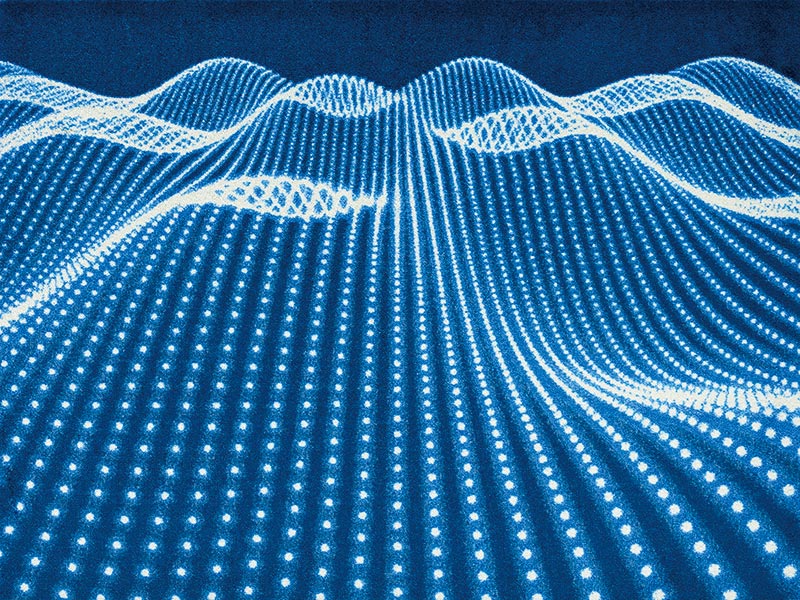 �ڼ��������۸��إޥåȡ����ե����ѥޥå� Office & Decor Undulation / ���󥸥�졼����� 120��160cm