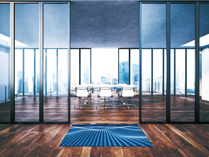 �ڼ��������۸��إޥåȡ����ե����ѥޥå� Office & Decor Undulation / ���󥸥�졼����� 120��160cm