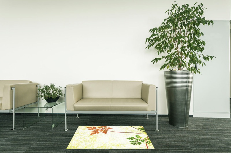 �ڼ��������۸��إޥåȡ����ե����ѥޥå� Office & Decor Wild Flower / �磻��ɥե� 90��120cm