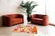 �ڼ��������۸��إޥåȡ����ե����ѥޥå� Office & Decor Flower Garden / �ե������ǥ� 90��150cm