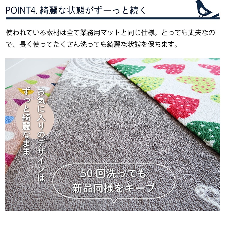 ���إޥå� �̲��������� Heart pearl grey 50��80cm