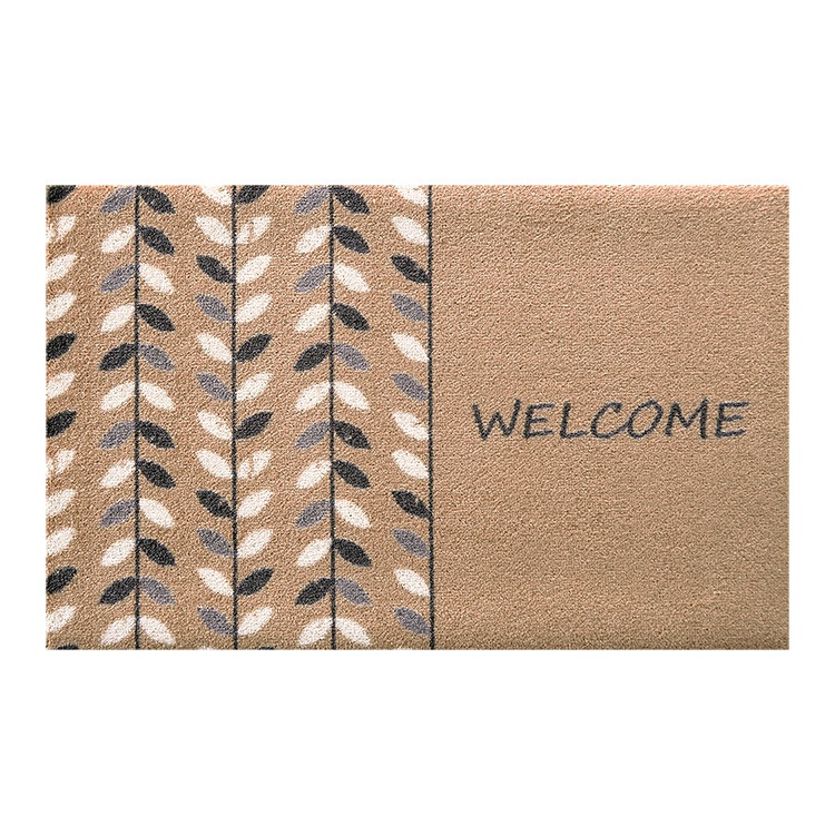 ���إޥå� �̲��������� Welcome Leaf beige 50��80cm