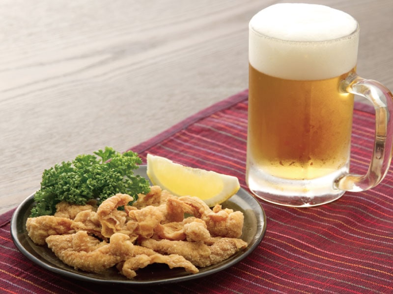黄金鶏皮揚げ ゆずすこ味 | スナック | まるいちオンラインショップ