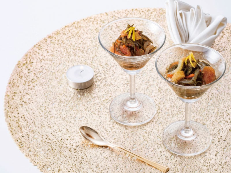 和食のみならず洋のテーブルでも華やかに彩ります。パーティーの前菜などにもぴったり☆