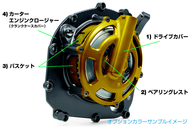 ライコランド大分店/新品展示品】 STM ドライスリッパークラッチ