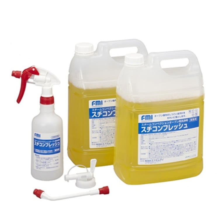 業務用スチームコンベクションオーブン用洗剤 スチコンフレッシュ10kg (5kg×2タンク) 