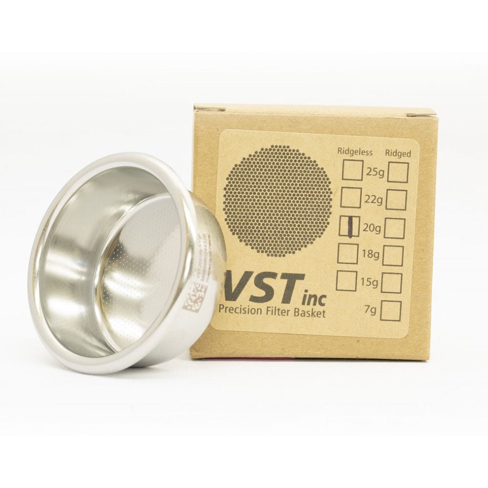 VSTバスケット 20g リッジレス エスプレッソ　ラテアート VST バスケット リッジレス 20g エスプレッソマシン・コーヒー用品専門