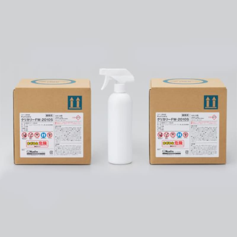 クリカリ-FW-2010S スケール除去剤 5ｋｇ×2箱 (スプレーボトル付) 